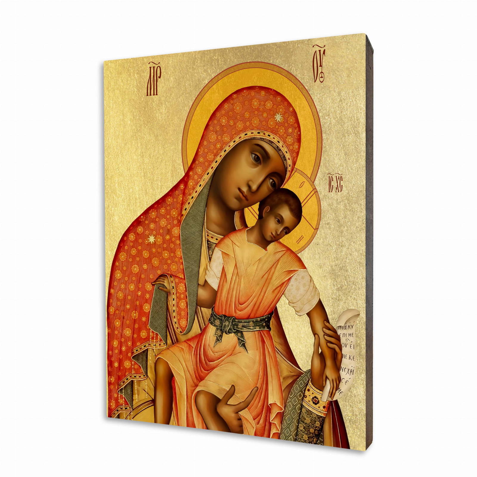 Matka Boża Kykkotissa, Ikona religijna drewniana sakralna