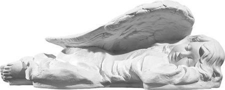 Aniołek leżący (lewy) - figura (32×13 cm)