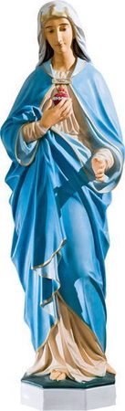 Niepokalane Serce Maryi - Figura (120 cm)