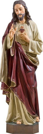 Serce Pana Jezusa - Figura (170 cm)