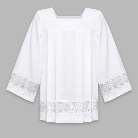 Komża z gipiurą o szerokości 10 cm