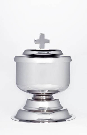 Lavabo niklowane o wysokości 15 cm