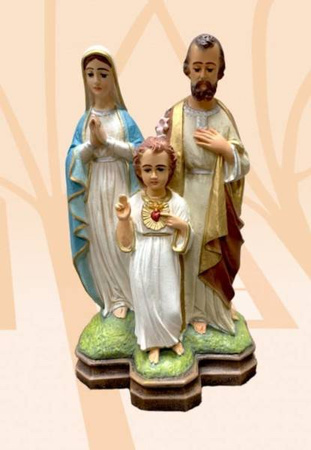 Św. Rodzina (z Jezusem stojącym) - Figura (30 cm)