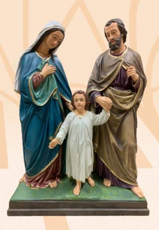 Św. Rodzina (z Jezusem stojącym) - Figura (140 cm)
