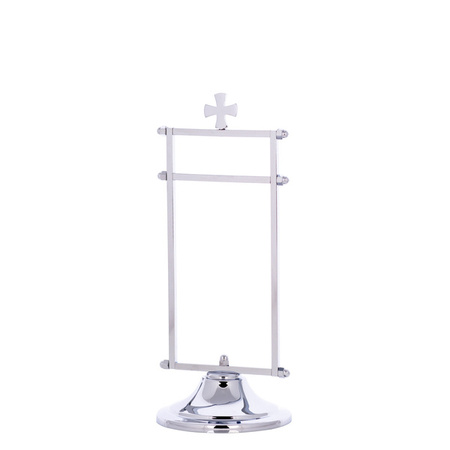 Lichtarz złocisty kolumnowy 33 cm