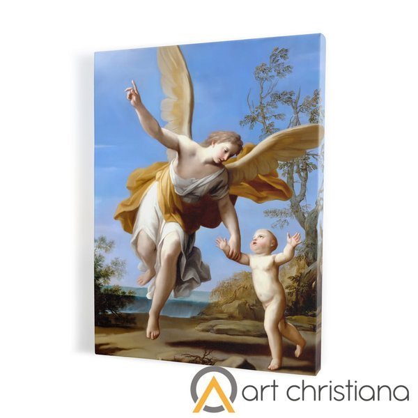 Anioł Stróż, obraz religijny typu canvas