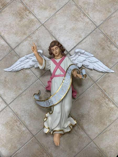 Anioł (wiszący) - Figura (87x75x33 cm)