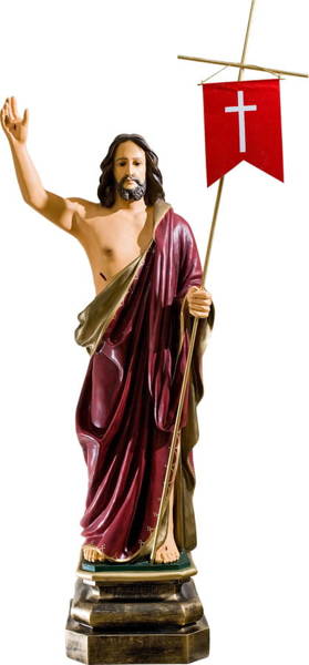 Chrystus Zmartwychwstały - Figura (120 cm)