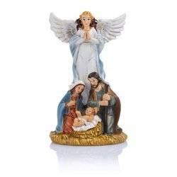 Figurka - Święta Rodzina - anioł - 11 cm - Classic