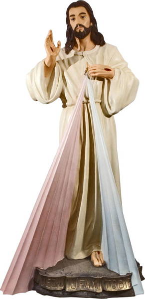 Jezus Miłosierny (Jezu Ufam Tobie) - Figura (175 cm)