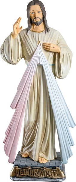 Jezus Miłosierny (Jezu Ufam Tobie) - Figura (75 cm)