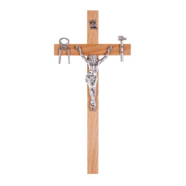 Krzyż drewniany "saletyński" (salezjański) 20,5 cm
