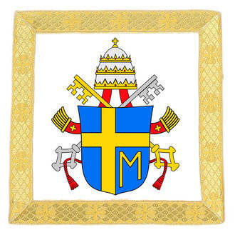 Pall "Coat of arms of Pope John Paul II" PA-04-B