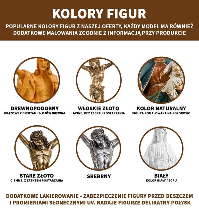 Anioł klęczący ręce złożone - figura (145 cm)