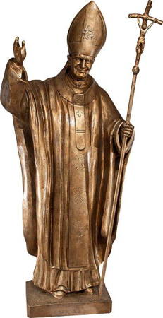 Figura Ojca Św. Jana Pawła II (laminat) (200 cm)