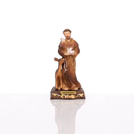 Figurka - św. Franciszek z Asyżu - 11 cm