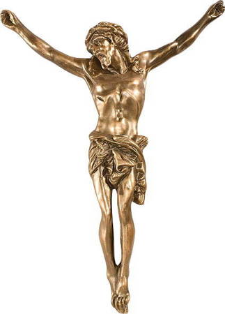 Korpus Chrystusa na krzyż (35 cm od głowy do stóp) - Figura (35 cm)
