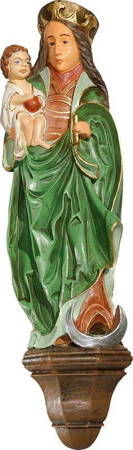 Matka Boża z Dzieciątkiem (płaskorzeźba) - Figura (38 cm)
