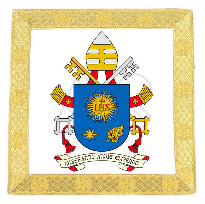 Pall "Coat of arms of Pope Francis" PA-05-C