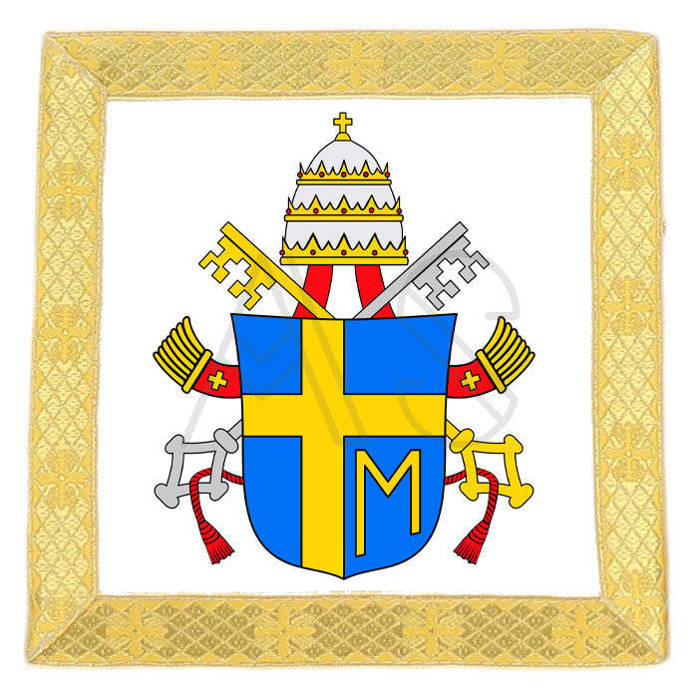 Pall "Coat of arms of Pope John Paul II" PA-04-C