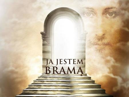 Tło do Grobu Pańskiego, twarz Jezusa, schody 155x140cm