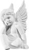 Anioł Dzieciątko (skrzydełka do góry) - figura (30 cm)