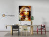 Obraz religijny Jezus-Lew Judy, płótno canvas