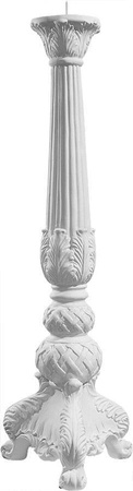 Lichtarz - figura (średnica na świece 11cm) (74 cm)