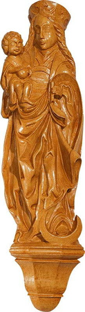 Matka Boża z Dzieciątkiem (płaskorzeźba) - Figura (38 cm)