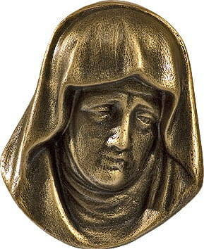 Głowa Maryi (płaskorzeźba) - Figura (12 cm)