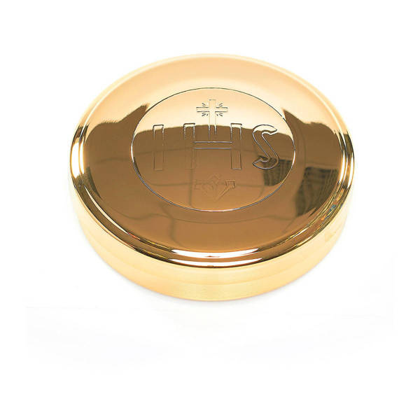 Cyborium z IHS, złocone