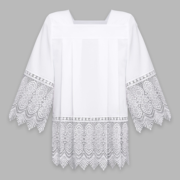 Komża z gipiurą o szerokości 30 cm