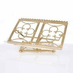 Pulpit mosiężny, obrotowy, regulowany wys. 29cm