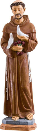 Św. Franciszek (z gołąbkami) - Figura (80 cm)