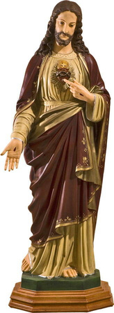 Serce Pana Jezusa - Figura (110 cm)