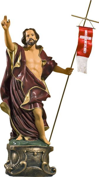 Chrystus Zmartwychwstały - Figura (55 cm)