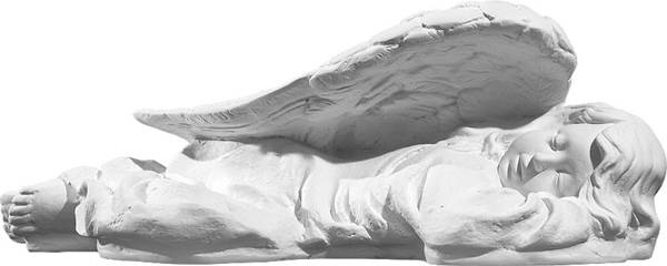 Aniołek leżący (lewy) - figura (32×13 cm)