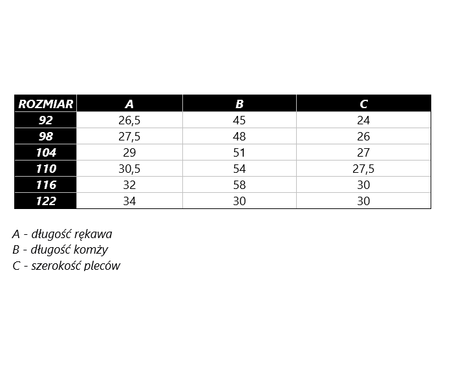 Komża z gipiurą IHS o szerokości 10 cm