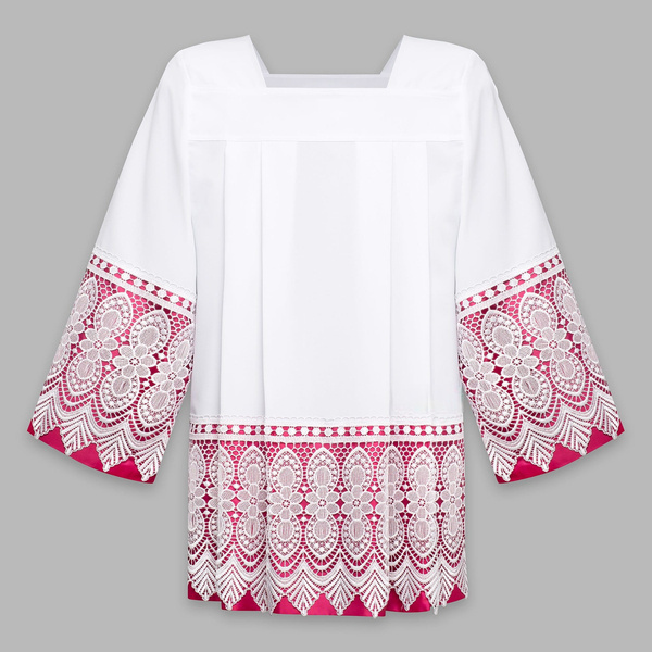 Komża z gipiurą o szerokości 30 cm