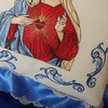 Poduszka procesyjna na Boże Ciało, Serce Maryi