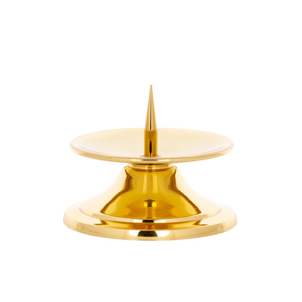 Świecznik mosiężny o wysokości 4,5 cm