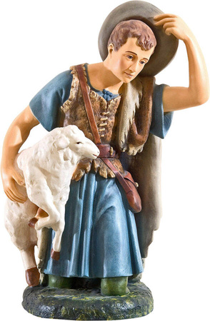 Duży zestaw figur do Szopki Bożonarodzeniowej (25 elementów) - 85cm