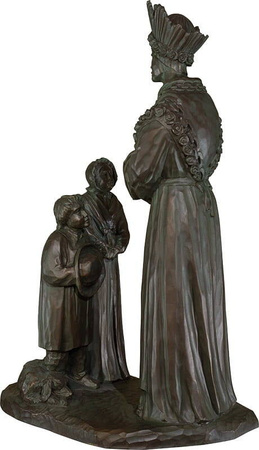 Matka Boża Saletyńska z dziećmi - Figura (88 cm)
