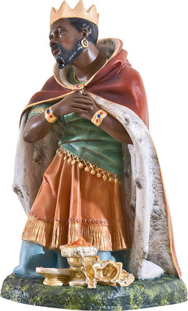 Duży zestaw figur do Szopki Bożonarodzeniowej (25 elementów) - 85cm