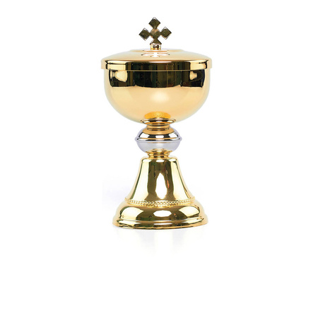 Puszka na komunikanty mini, dekorowana 11cm