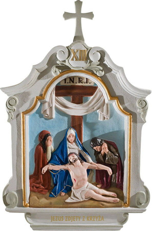 Droga Krzyżowa w ramie - Figura (43×66 cm)