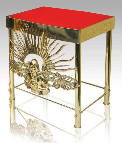 Tron pod monstrancję o wysokości 30 cm