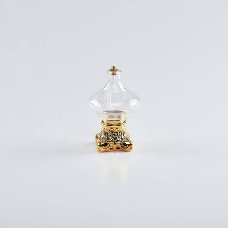 Lampa oliwna szklana