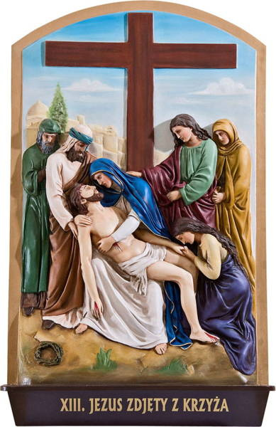 Droga Krzyżowa - Figura (56×90 cm)