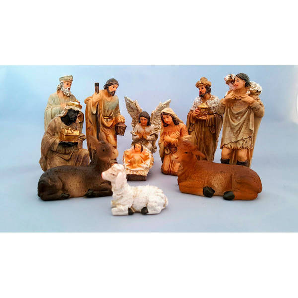 Figurki do szopki bożonarodzeniowej wys. 10 cm